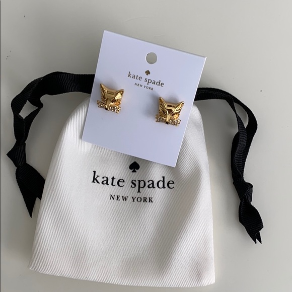 kate spade Jewelry - NWT Kate Spade So Foxy Fox Stud Earrings